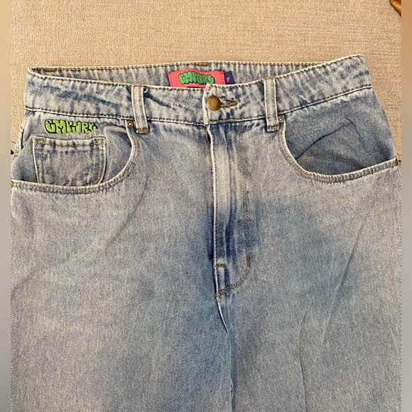 Empyre Tori Billie Acid Wash Carpenter Skate Jeans Size 7 - Picture 3 of 9